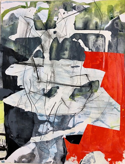 AUDREY TULIMIERO WELCH, BOOK OF TWO WAYS 11<br />
<br />
acrylic on paper