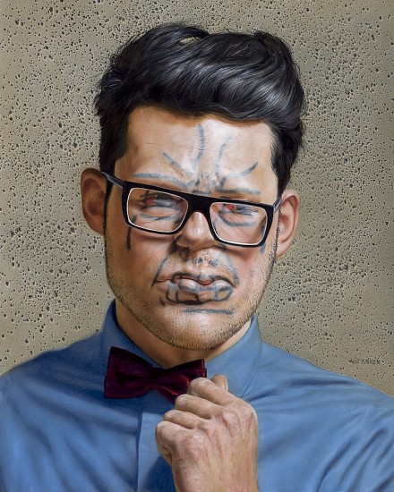 CHRISTIAN REX VAN MINNEN, PRIVATELY AGREES WITH YOU
oil on panel