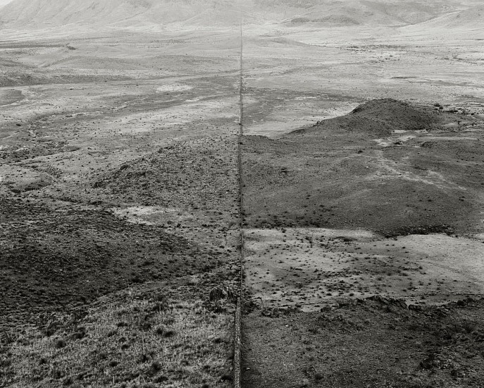 MICHAEL BERMAN, LINE. RANCHO EL CHIVE, CHIHUAHUA 7/12
pigment print