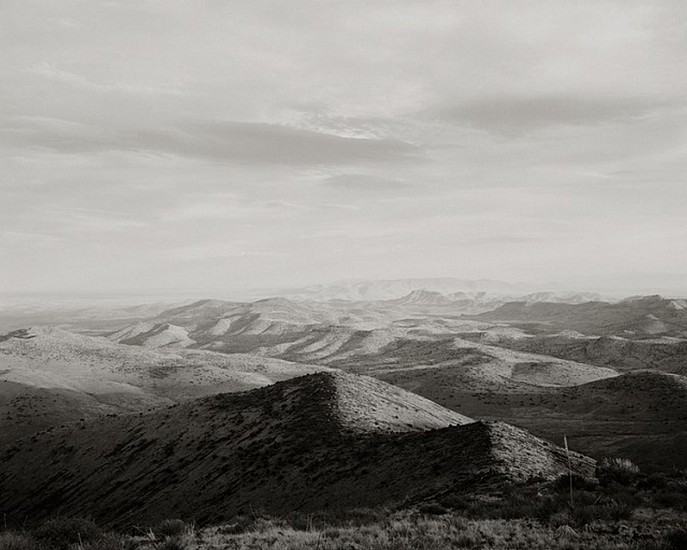 MICHAEL BERMAN, GRASSLANDS, PELONCILLO MOUNTAINS, ARIZONA 4/12
pigment print