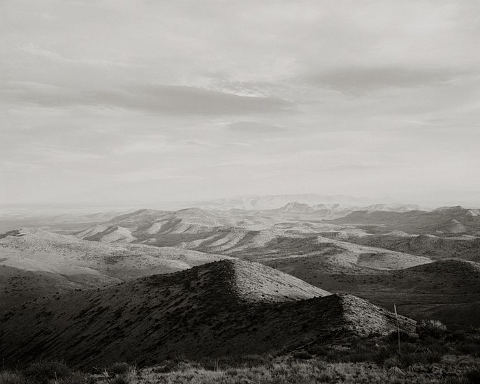 MICHAEL BERMAN, GRASSLANDS, PELONCILLO MOUNTAINS, ARIZONA AP
pigment print