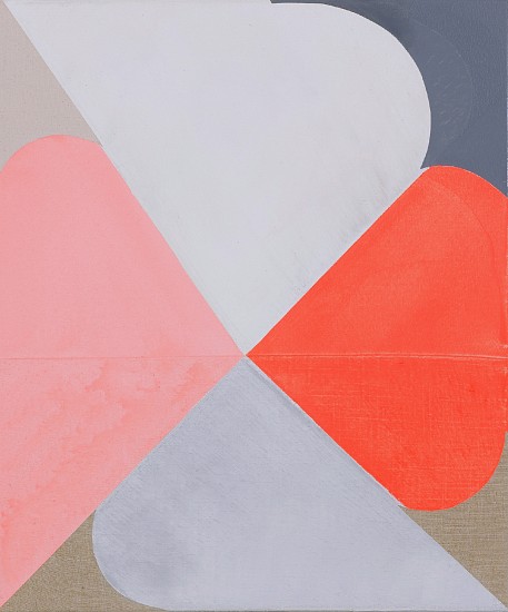 MARCELYN MCNEIL, SIMPLE DIVISION #1
oil and tempera on canvas and linen