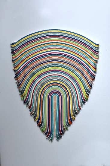 DERRICK VELASQUEZ, UNTITLED 231
vinyl and maple