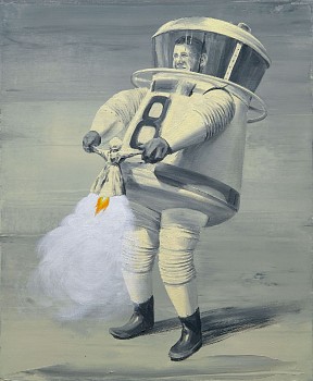 pomet dance oil on canvas. 73 x 60 cm 2021