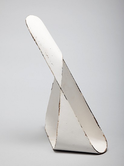 DAVID FOUGHT, ROUNDED TRIANGLE, OBLONG 1
plaster, metal rod