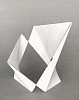 fought david slanted parallelograms 1 2022 plaster metal rod 11x8.75x5.5 a