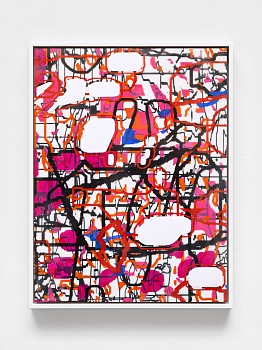 loop fragment no.10 framed on wall