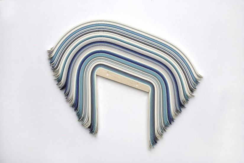 DERRICK VELASQUEZ, UNTITLED 360
vinyl and maple