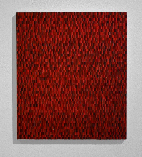 OMAR CHACON, V (VENAS ABIERTAS)
acrylic on canvas