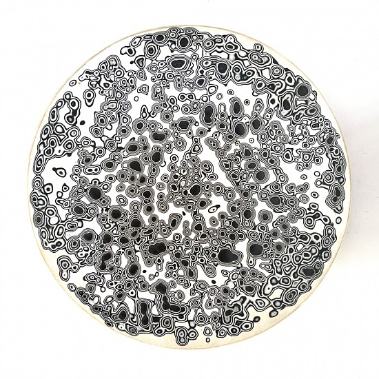 BRAD MILLER, PLATTER
glazed porcelain