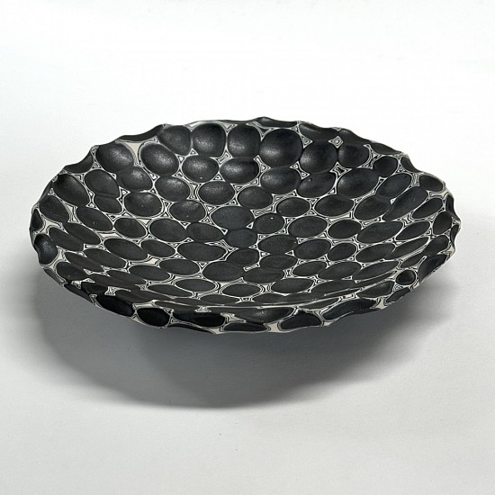 BRAD MILLER, BOWL
glazed porcelain