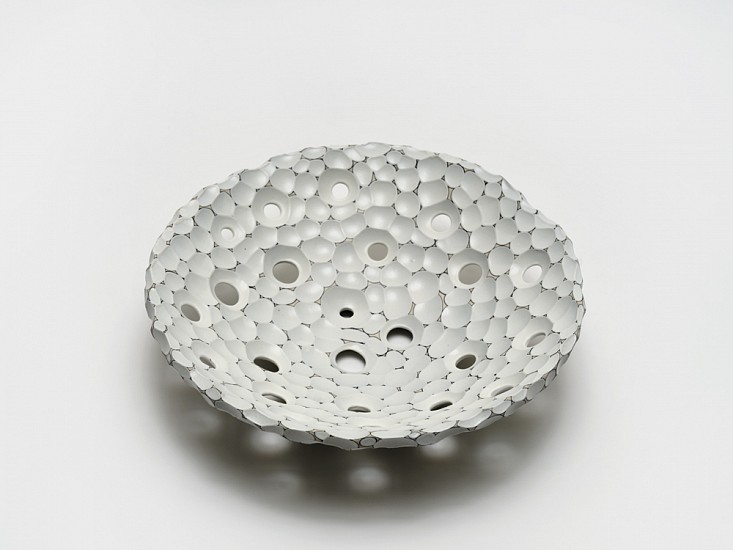 BRAD MILLER, BOWL
glazed porcelain