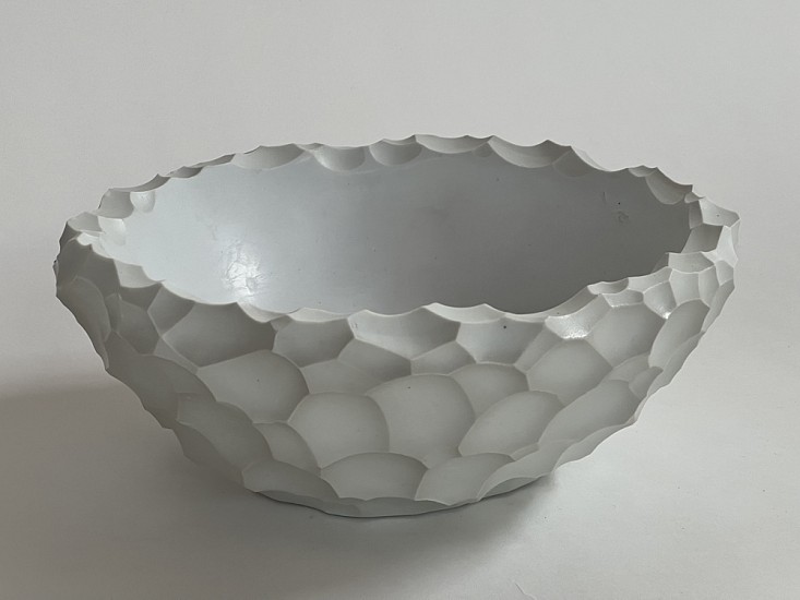 BRAD MILLER, BOWL
polished porcelain