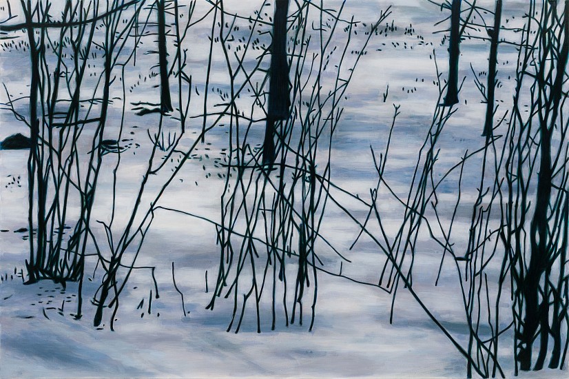 TRINE BUMILLER, STIRRINGS
oil on canvas