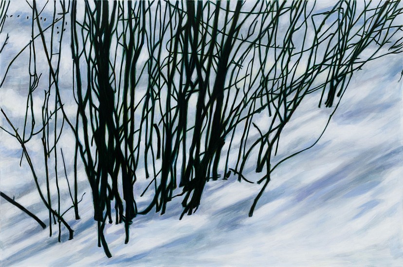 TRINE BUMILLER, DARK WILLOW
oil on canvas
