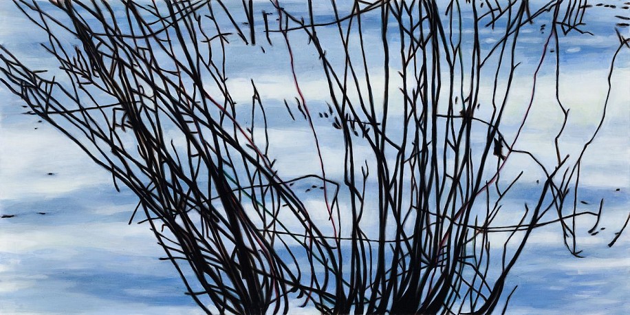 TRINE BUMILLER, RESIDUAL
oil on canvas