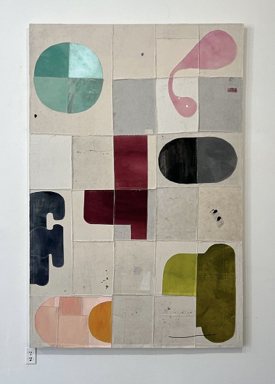 JONATHAN PARKER, SC #509
acrylic on canvas, sewn