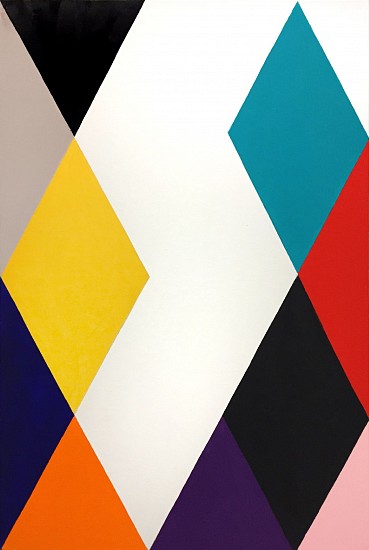 STEPHEN WESTFALL, DEL PARTO
oil and alkyd on canvas