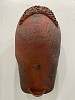 SCOTT CHAMBERLIN, sienna (head)
glazed ceramic