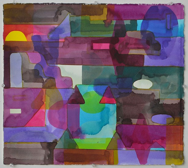 JASON KAROLAK, PEREGRIN
gouache, ink and acrylic on paper
