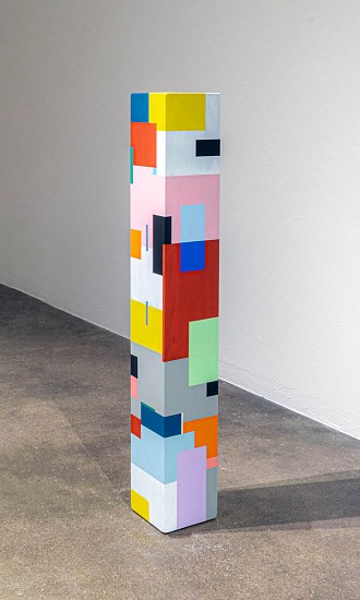PARD MORRISON, INTERSTICE
Fluoronar on aluminum