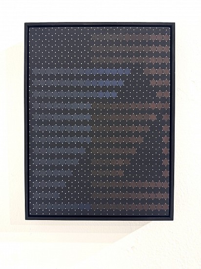 ALISON HALL, A BALLAD (play me a Hank song)
oil, graphite and plaster on panel