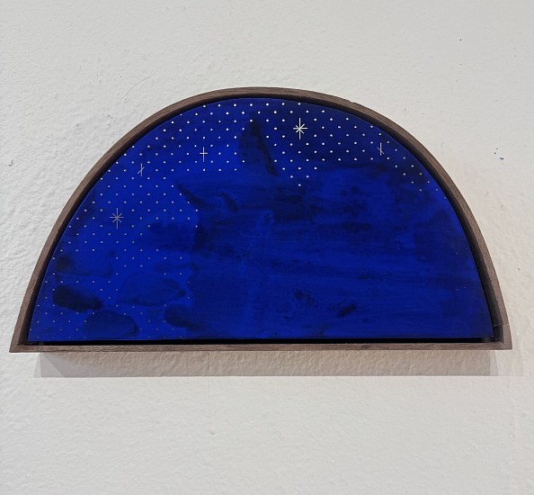 ALISON HALL, A BALLAD (I'll be here in the morning)
oil, graphite and plaster on panel